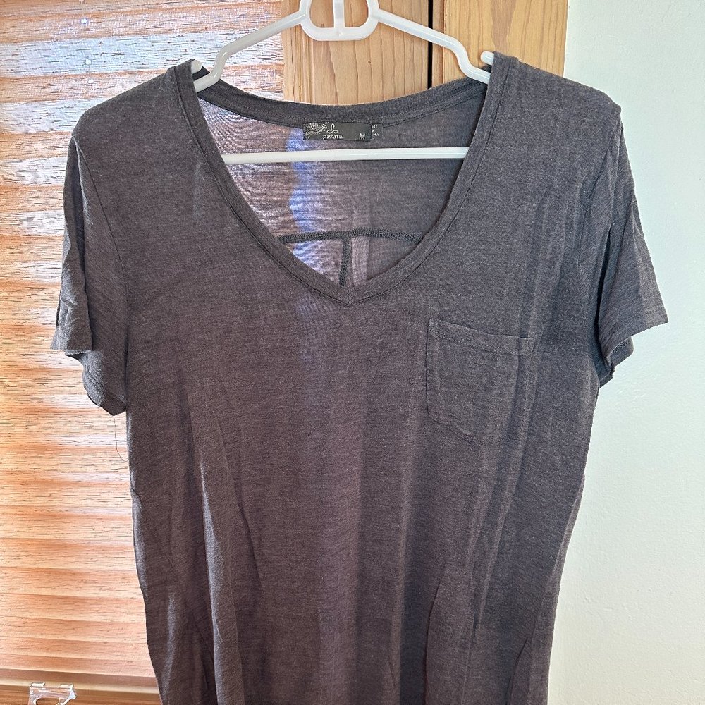 Women's PrAna grey t-shirt